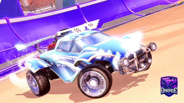 A Rocket League car design from MrUnicorn888