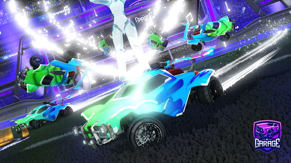 A Rocket League car design from NightJunior72