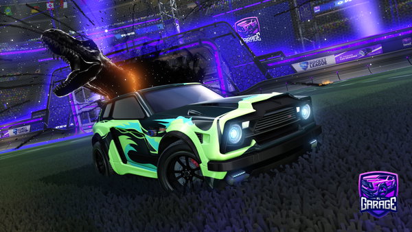 A Rocket League car design from RBLTICO