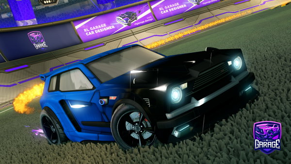 A Rocket League car design from Kevinx15