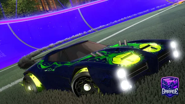 A Rocket League car design from Frogwump