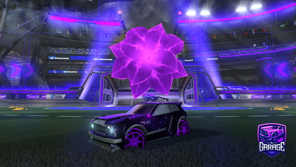 A Rocket League car design from Pada310