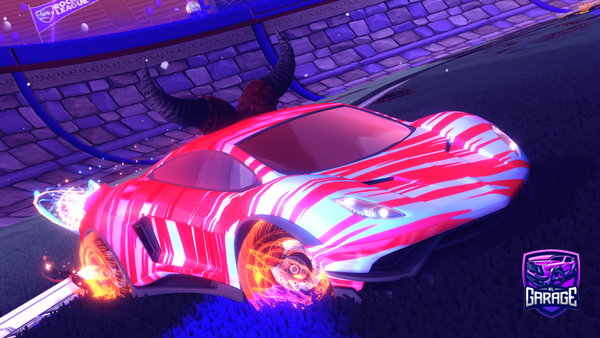 A Rocket League car design from Dragonecho