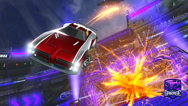 A Rocket League car design from MoonNUTTS