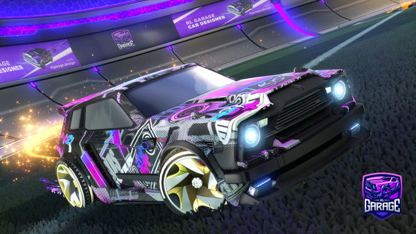 A Rocket League car design from ILikeBagels