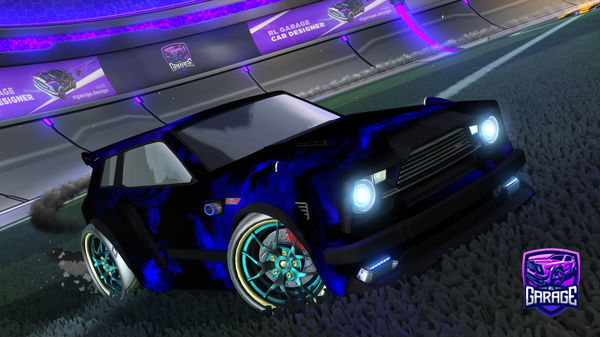 A Rocket League car design from snorlax9900