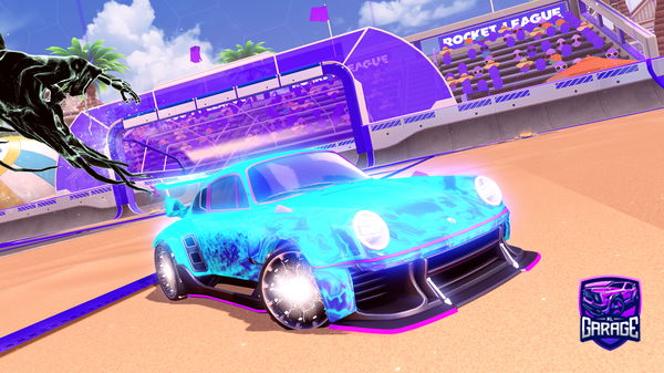 A Rocket League car design from WIAELCAismyepic