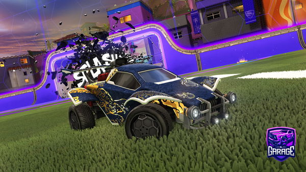 A Rocket League car design from SXTYRS