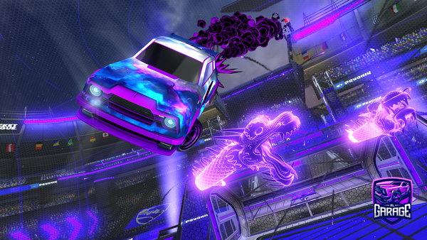 A Rocket League car design from Eliard