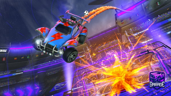A Rocket League car design from Sati0208