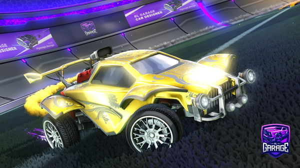A Rocket League car design from GeauxRl