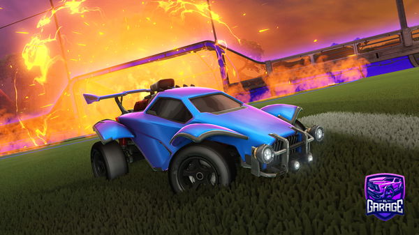 A Rocket League car design from -GHXSTLY-