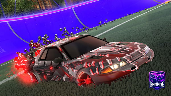 A Rocket League car design from Ripperatschool