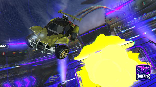 A Rocket League car design from Rezquiem