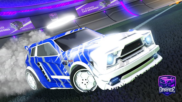 A Rocket League car design from Raprukainen