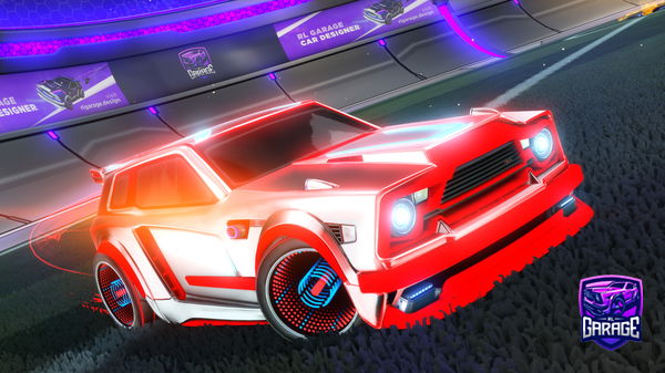 A Rocket League car design from BW1