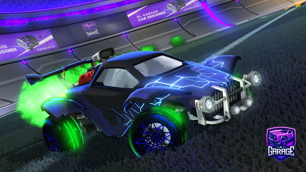 A Rocket League car design from TTV_someone_scores_goals