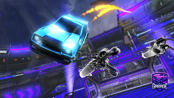 A Rocket League car design from Lost_rl