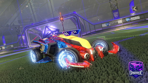 A Rocket League car design from powerfullark8062