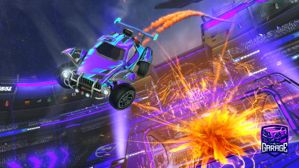 A Rocket League car design from CZJ3
