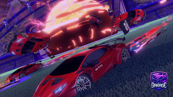 A Rocket League car design from z-i-q