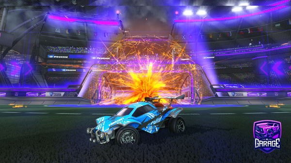 A Rocket League car design from Acre0_