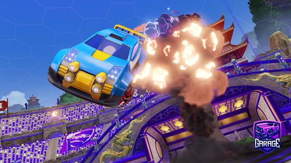 A Rocket League car design from rocketdher