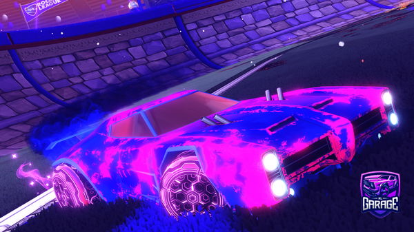 A Rocket League car design from SennaRLG