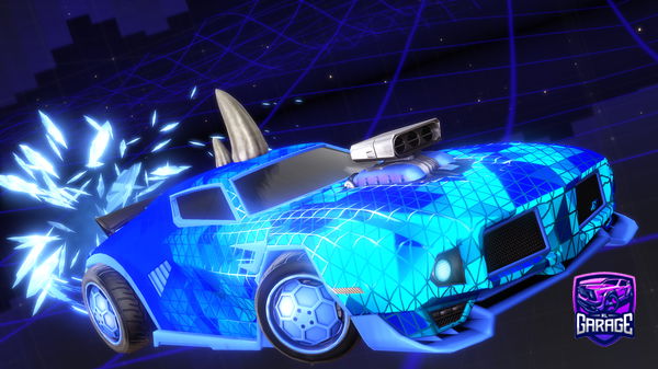 A Rocket League car design from Not_ianto