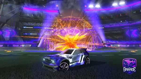 A Rocket League car design from BillyMadison