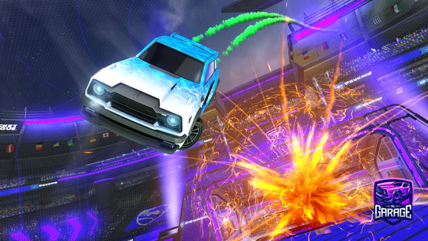 A Rocket League car design from xXMatiXx-TGC