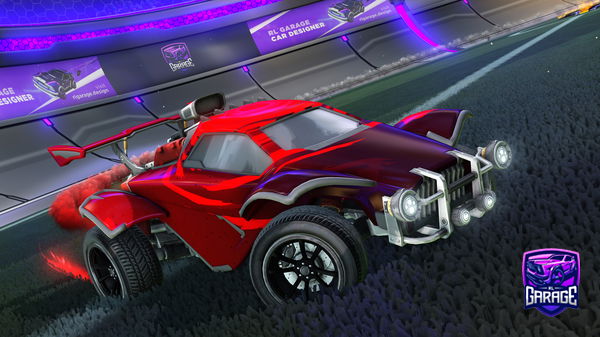 A Rocket League car design from Hillbilly123