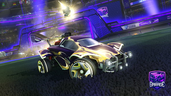 A Rocket League car design from HyperSK700