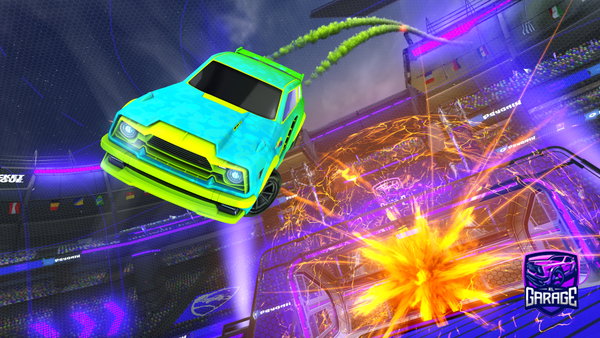 A Rocket League car design from 3Ethanrules3