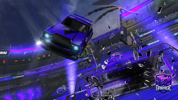 A Rocket League car design from ay775