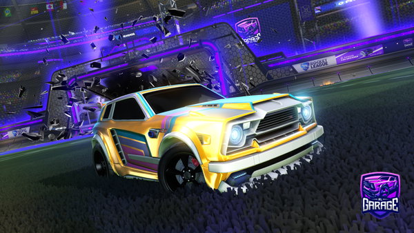 A Rocket League car design from itskxleb_