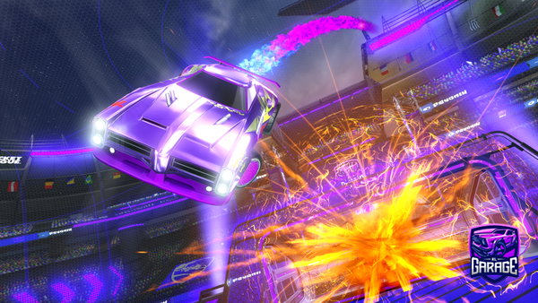 A Rocket League car design from NikoB16