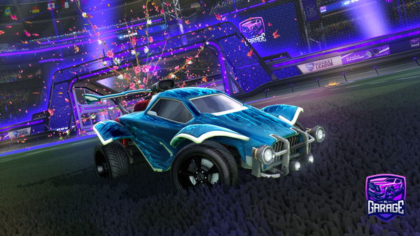 A Rocket League car design from bagsd