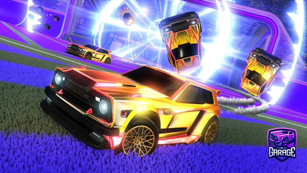 A Rocket League car design from TitanFranz07
