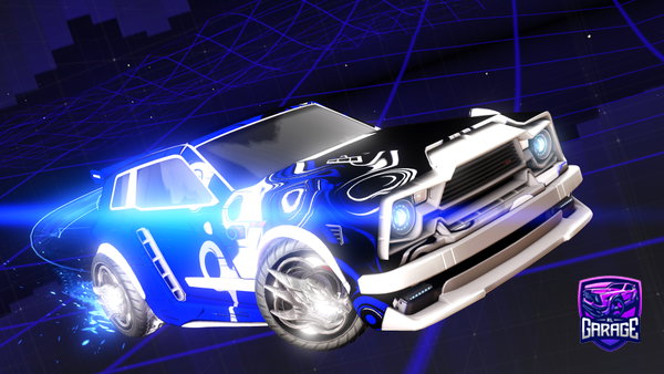 A Rocket League car design from steben