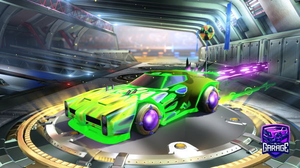 A Rocket League car design from MushyRabobo