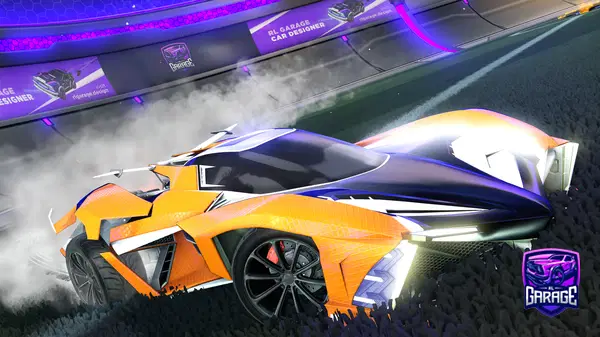 A Rocket League car design from electricwatermelon