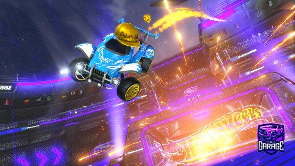 A Rocket League car design from xiw