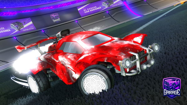 A Rocket League car design from JMarkall