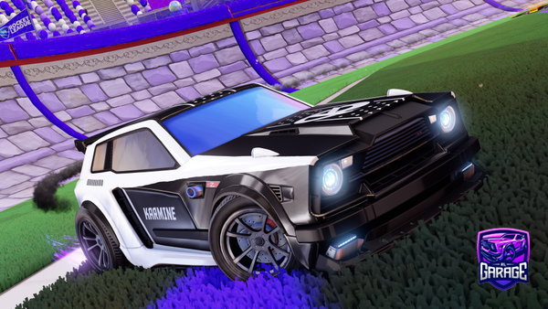 A Rocket League car design from canela13