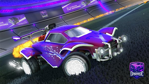A Rocket League car design from fyabr34ther