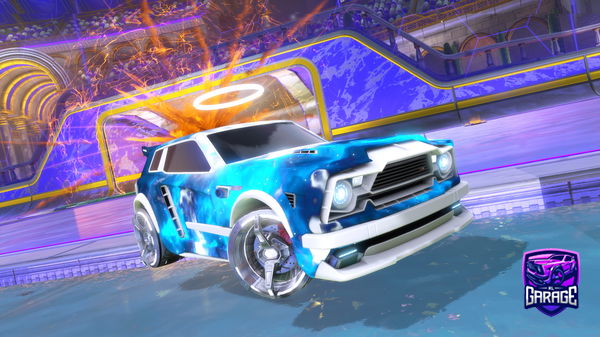 A Rocket League car design from samukass30