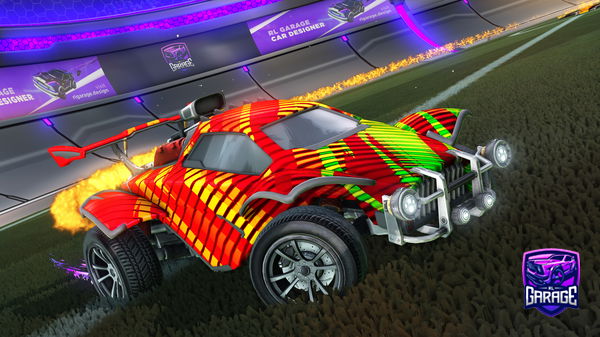 A Rocket League car design from NRG_Mateo