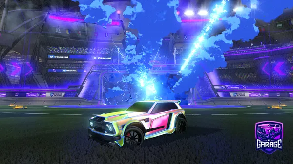 A Rocket League car design from Aspecttheoneandonly