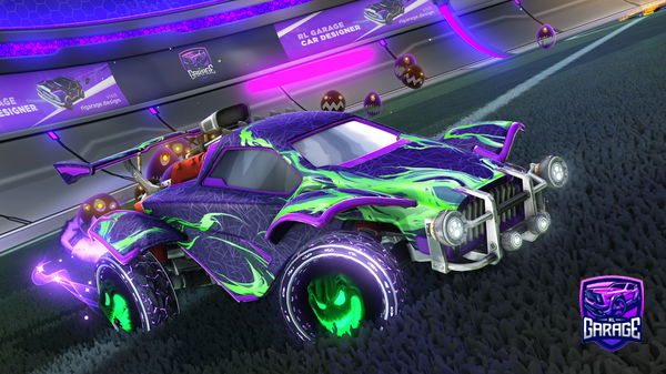 A Rocket League car design from Gryphonator